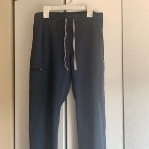 Figs Yola Skinny scrub pants Dark Harbor small